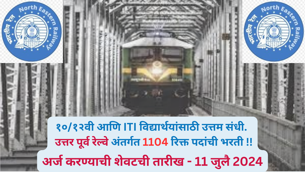 North Eastern Railway Bharti July 2024